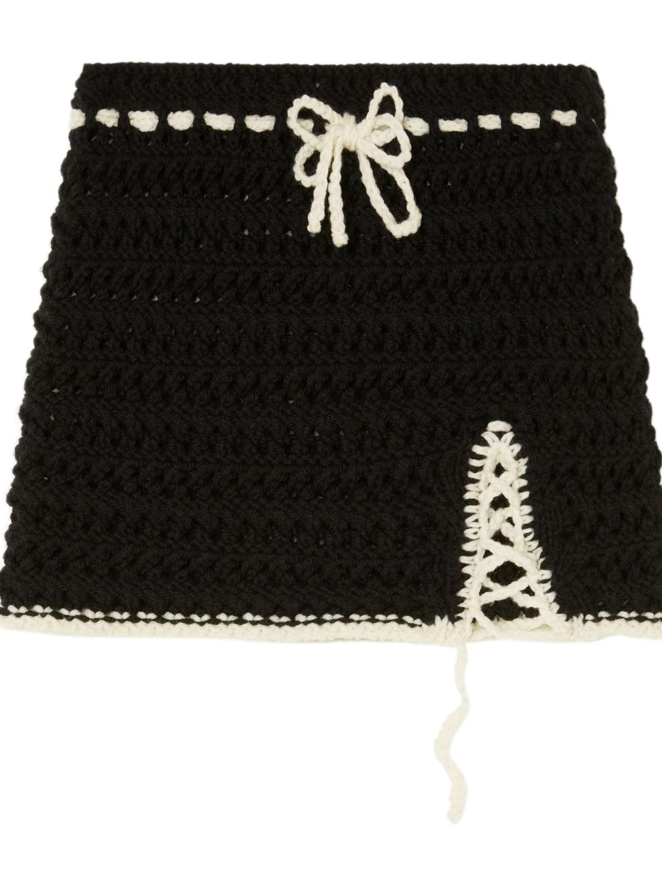 Cheap skirt Women crochet-knit wool Alanui 0815